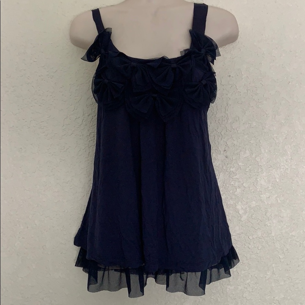 Charlotte Russe Bow Tanktop
